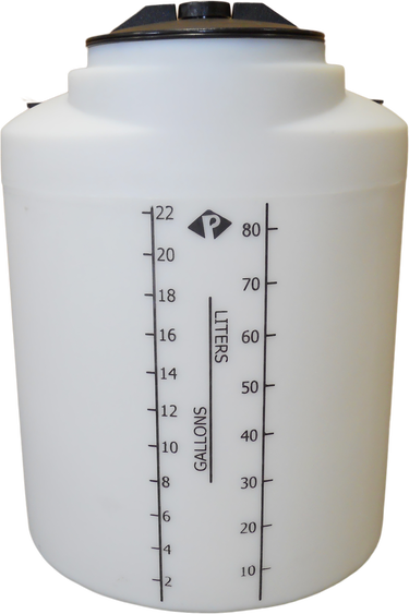25 Gal ProChem® Process Chemical Tanks - XLPE 1.9 - Natural - Not NSF Compliant